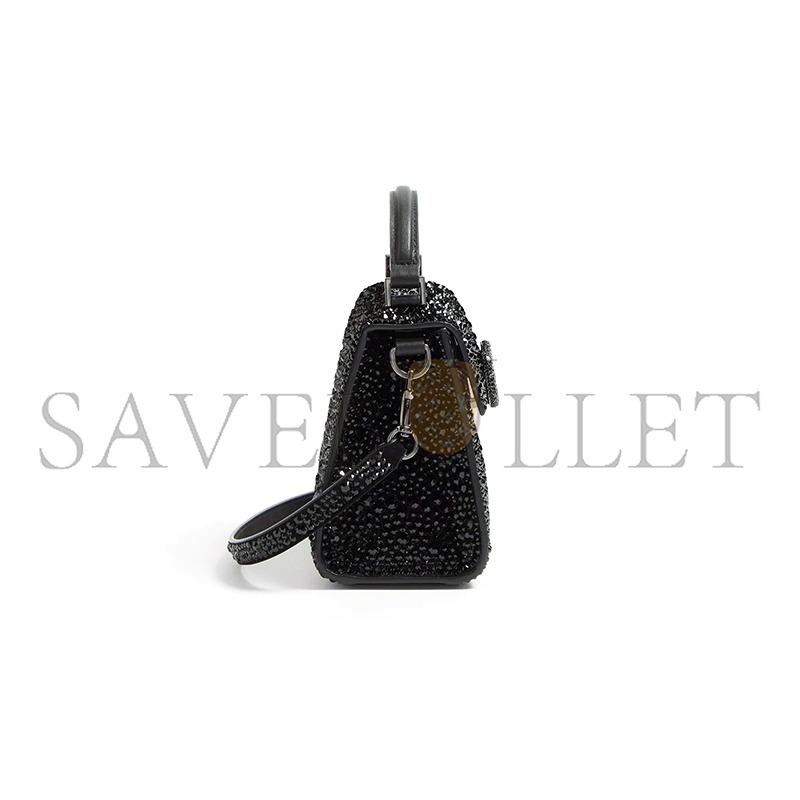 VALENTINO MINI VSLING HANDBAG WITH SPARKLING EMBROIDERY ZW2B0G97TZA_7NM (19*13*9cm)